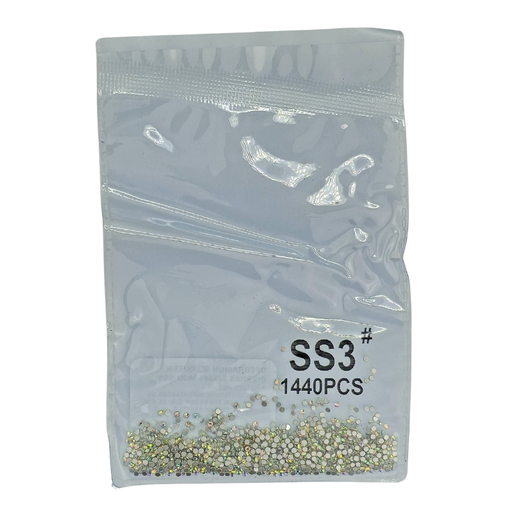 DECORACION GG QUEEN BOLSA C/1440 PIEDRITAS MOD SS3 PZ