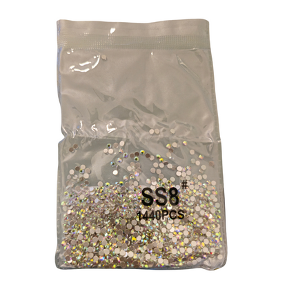 DECORACION GG QUEEN BOLSA C/1440 PIEDRITAS MOD SS8 PZ
