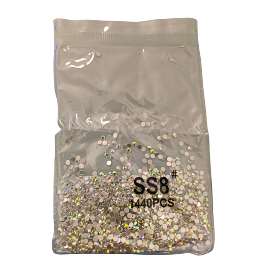 DECORACION GG QUEEN BOLSA C/1440 PIEDRITAS MOD SS8 PZ