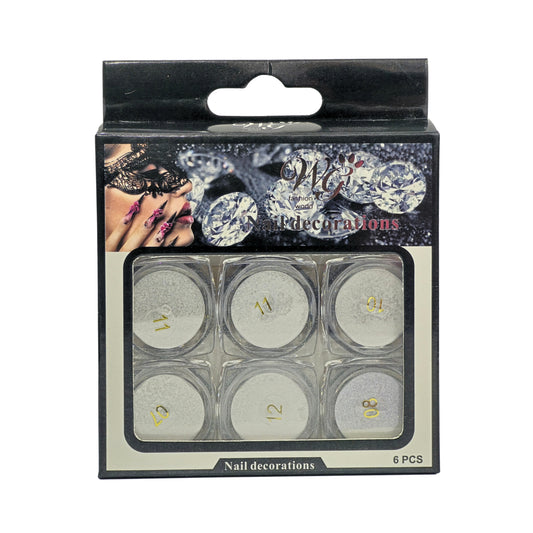 DECORACION GG QUEEN POLVO C/6 TONOS MOD 0873 PZ