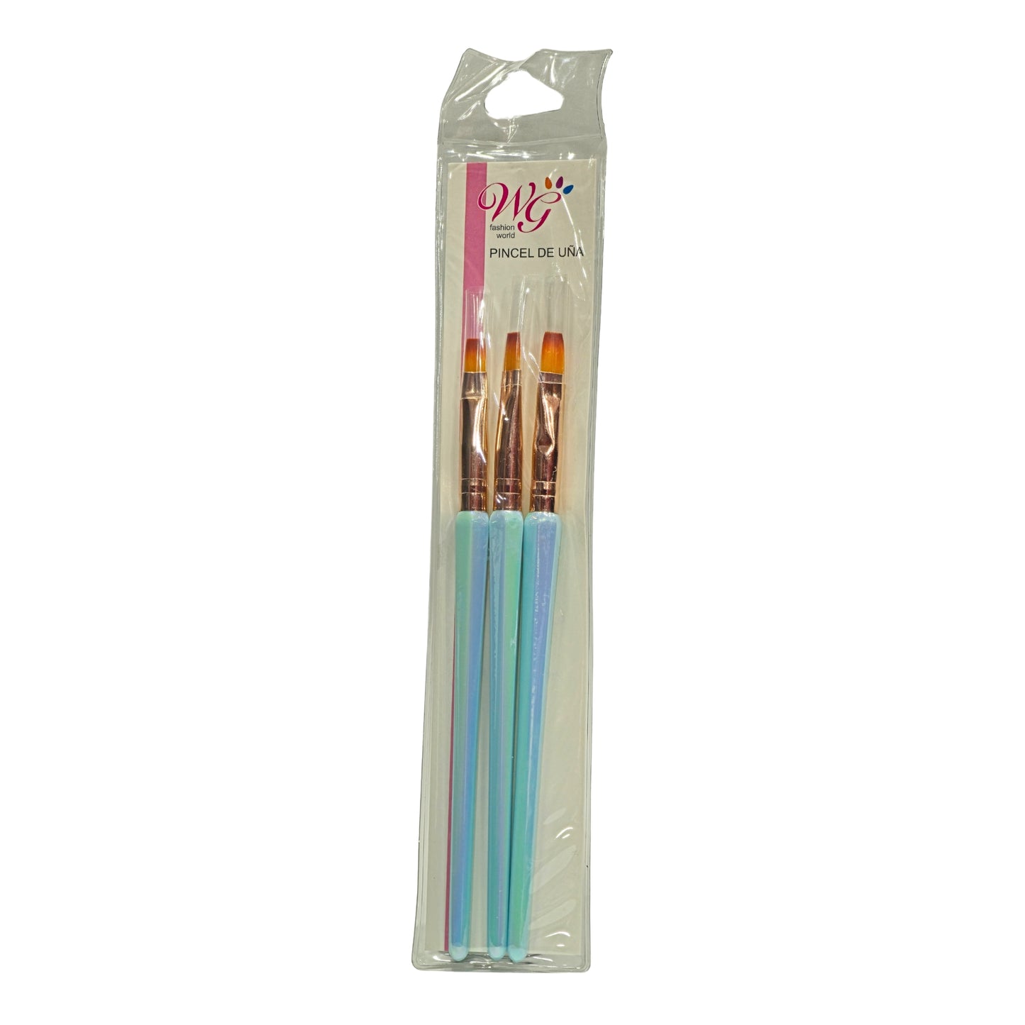 PINCEL GGQUEEN TORNASOL EXAGONAL C/3 MOD 2414